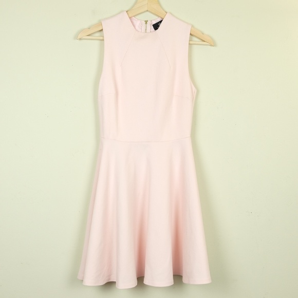 Lulus Dresses & Skirts - Lulu's Pink Sleeveless Skater Dress